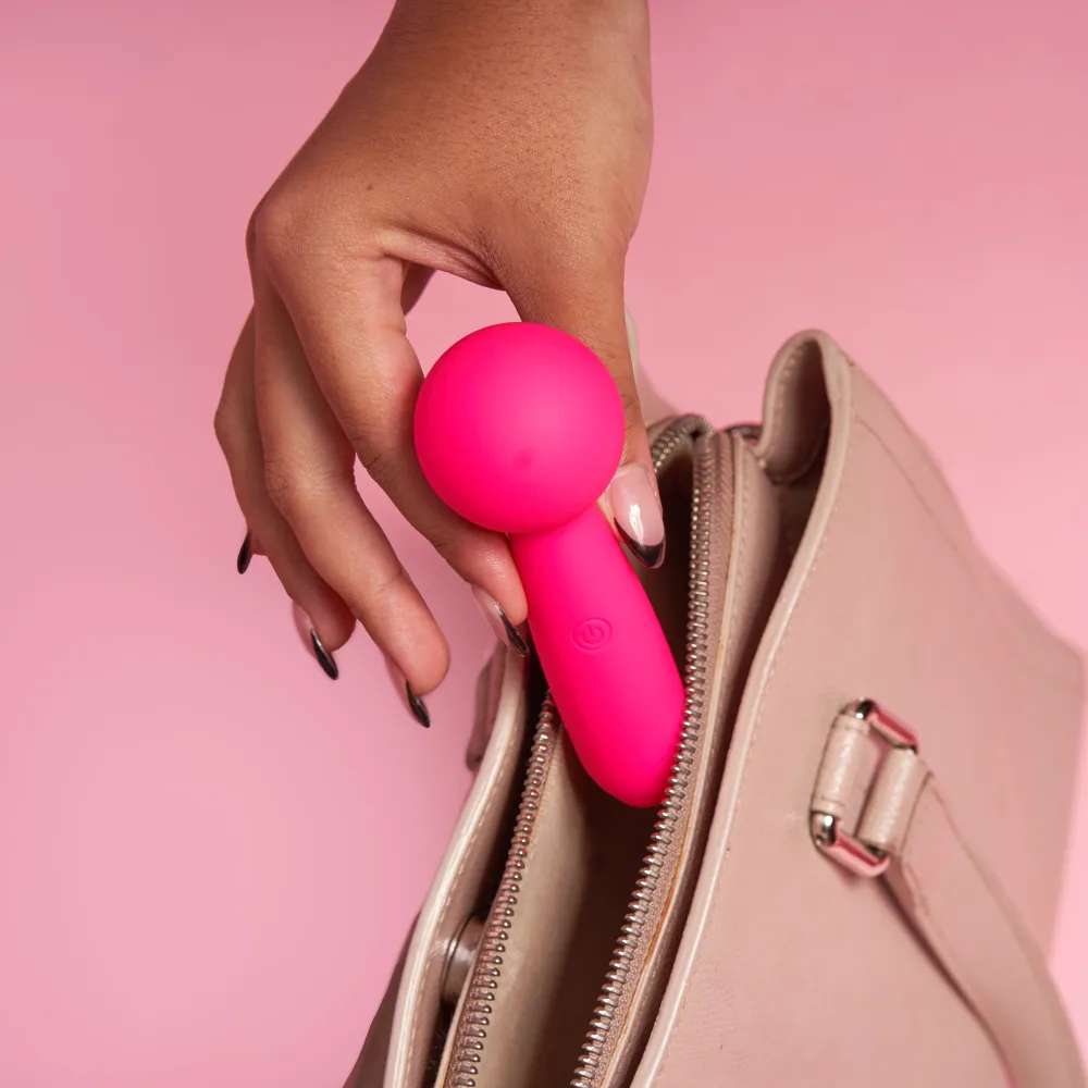Lolly Mini Wand Vibrator — travel size